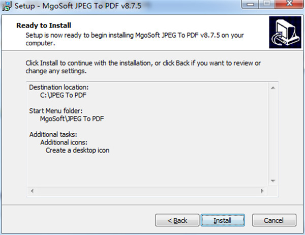 Mgosoft JPEG to PDF Converter